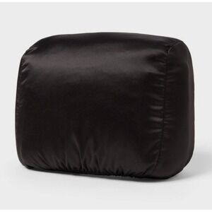 Brightroom Black Satin Pocket Headrest Set